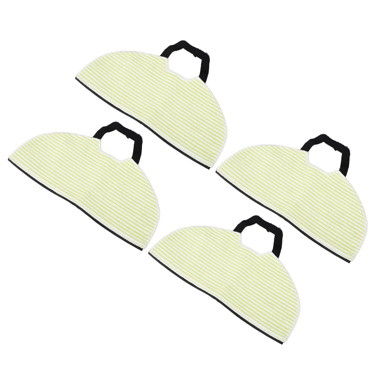 4pcs Vacuum Mop Pads Shed Resistant Highly Absorbent Reusable Mop Cloth Pad for Shark RV2410WD RV2610WD