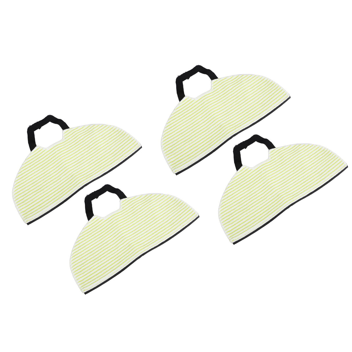 4pcs Vacuum Mop Pads Shed Resistant Highly Absorbent Reusable Mop Cloth Pad for Shark RV2410WD RV2610WD