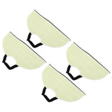 4pcs Vacuum Mop Pads Shed Resistant Highly Absorbent Reusable Mop Cloth Pad for Shark RV2410WD RV2610WD - Close-Up Angle