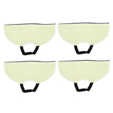 4pcs Vacuum Mop Pads Shed Resistant Highly Absorbent Reusable Mop Cloth Pad for Shark RV2410WD RV2610WD