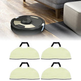 4pcs Vacuum Mop Pads Shed Resistant Highly Absorbent Reusable Mop Cloth Pad for Shark RV2410WD RV2610WD - Extra Image