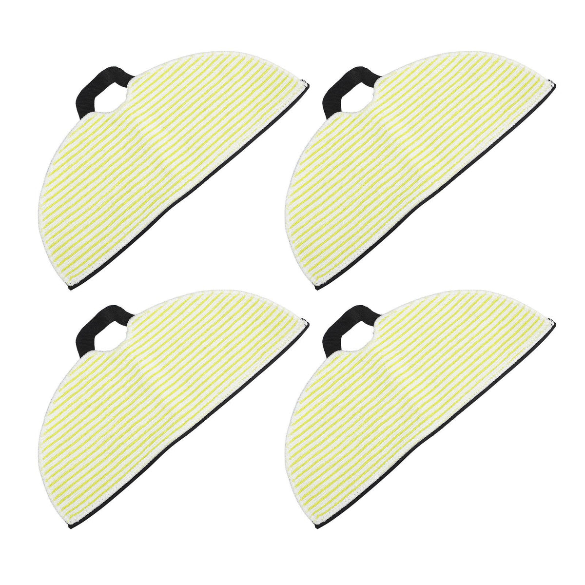 4 Pcs Vacuum Mop Replacement Pads Fiber Reusable Washable Super Absorbent Robot Vacuum Mop for Shark RV2001WD RV2002WD