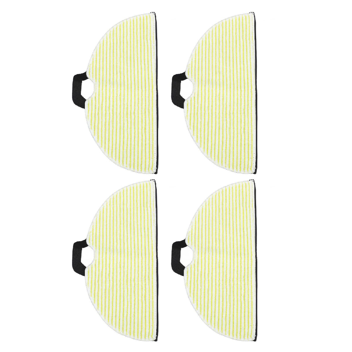 4 Pcs Vacuum Mop Replacement Pads Fiber Reusable Washable Super Absorbent Robot Vacuum Mop for Shark RV2001WD RV2002WD