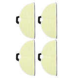 4 Pcs Vacuum Mop Replacement Pads Fiber Reusable Washable Super Absorbent Robot Vacuum Mop for Shark RV2001WD RV2002WD