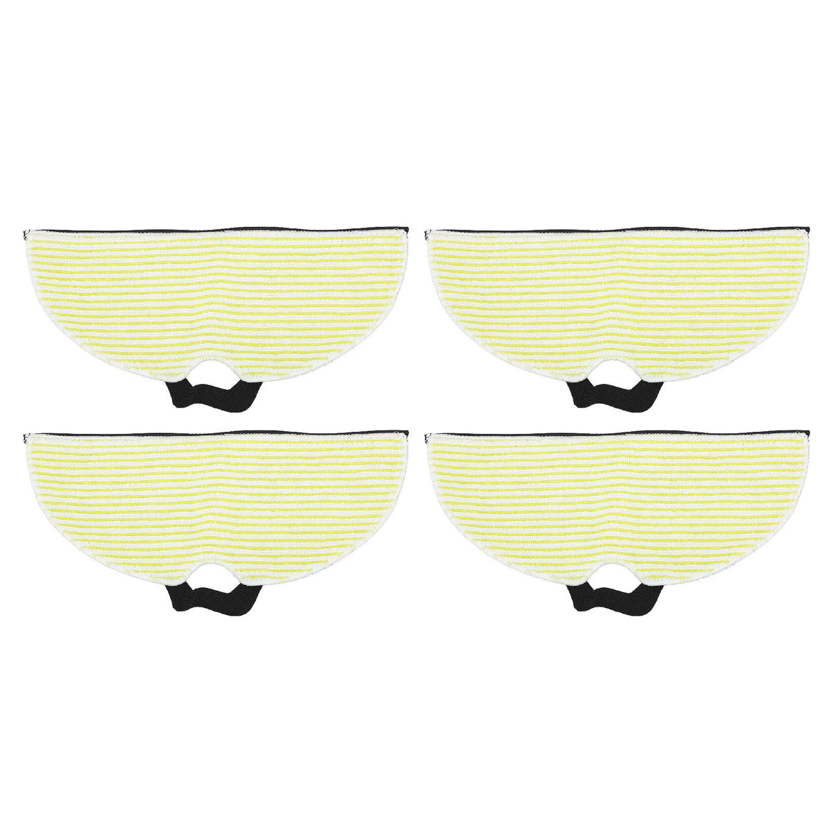 4 Pcs Vacuum Mop Replacement Pads Fiber Reusable Washable Super Absorbent Robot Vacuum Mop for Shark RV2001WD RV2002WD