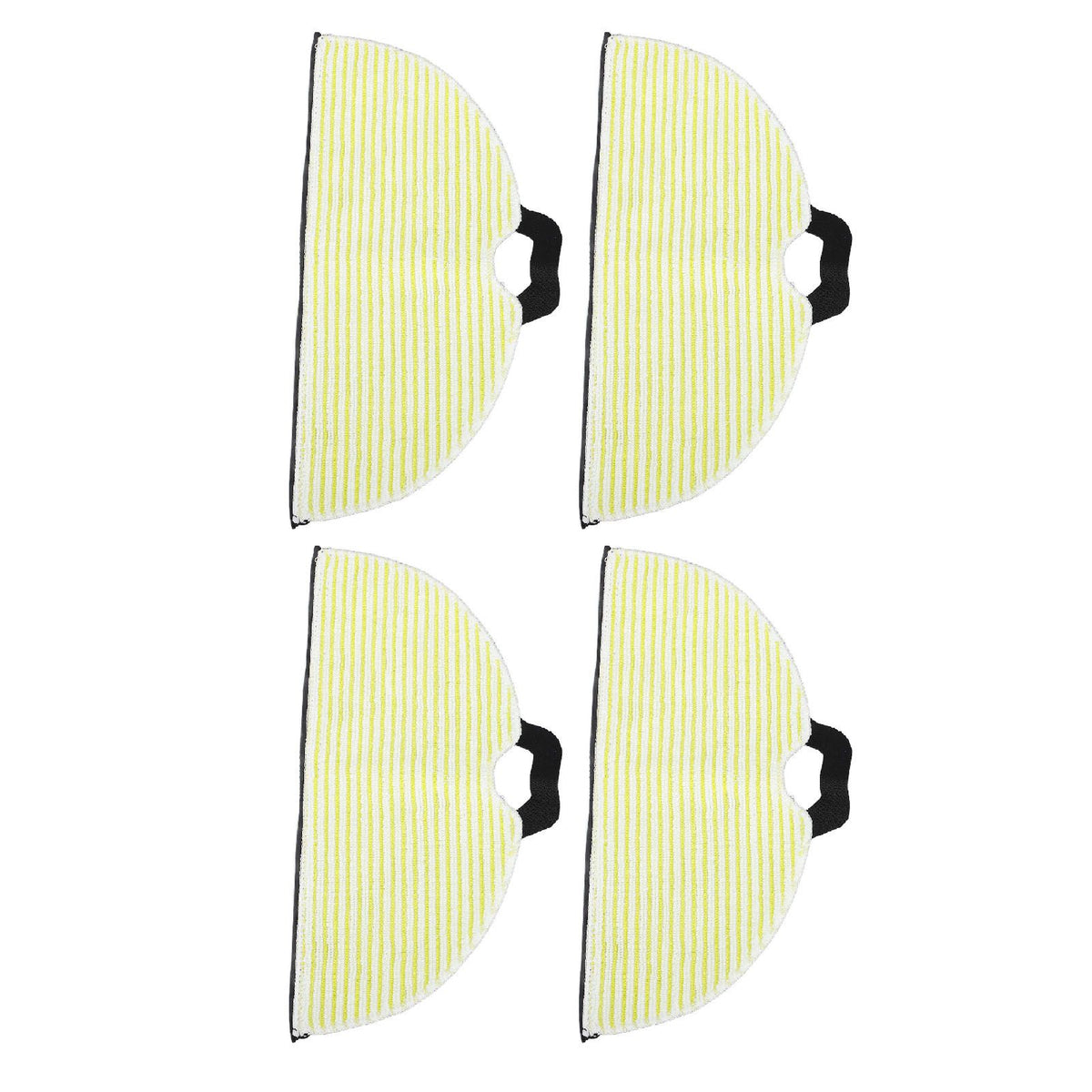 4 Pcs Vacuum Mop Replacement Pads Fiber Reusable Washable Super Absorbent Robot Vacuum Mop for Shark RV2001WD RV2002WD