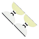 4 Pcs Vacuum Mop Replacement Pads Fiber Reusable Washable Super Absorbent Robot Vacuum Mop for Shark RV2001WD RV2002WD - Extra Image