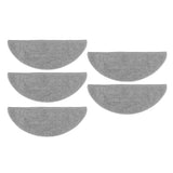 5Pcs Replacement Mop Pads Microfiber Mopping Cloth for Roborock S8 Pro Ultra Robot Vacuum Accessories - Front View