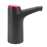 Electric Water Bottle Pump Smart Wireless Water Dispenser Automatic Barreled Drinking Water Pump Black - Side View