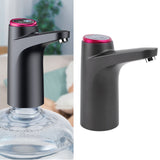 Electric Water Bottle Pump Smart Wireless Water Dispenser Automatic Barreled Drinking Water Pump Black - Extra Image