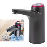Electric Water Bottle Pump Smart Wireless Water Dispenser Automatic Barreled Drinking Water Pump Black - Extra Image