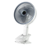 USB Rechargeable Handheld Fan Wall Mounted 3 Speed Strong Wind Portable Small Electric Fan for Home Dormitory