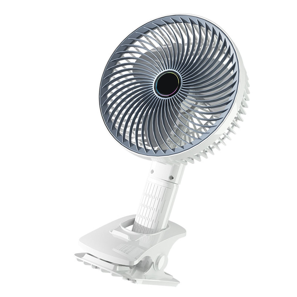 USB Rechargeable Handheld Fan Wall Mounted 3 Speed Strong Wind Portable Small Electric Fan for Home Dormitory
