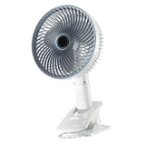 USB Rechargeable Handheld Fan Wall Mounted 3 Speed Strong Wind Portable Small Electric Fan for Home Dormitory - Top-Down View