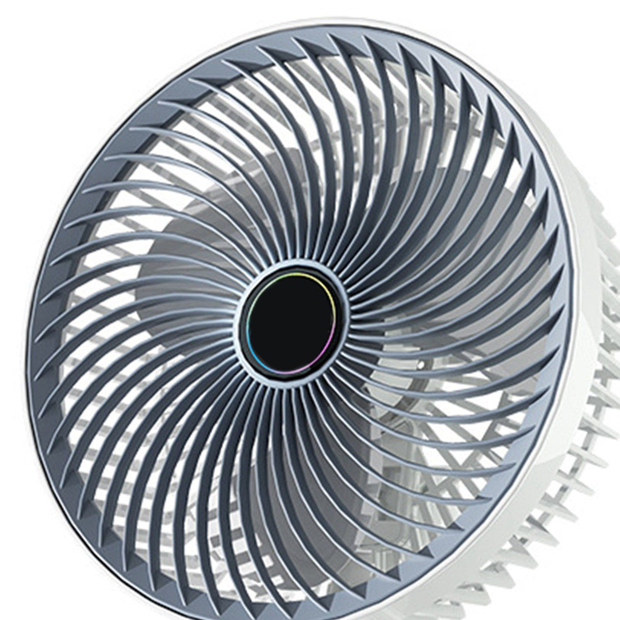 USB Rechargeable Handheld Fan Wall Mounted 3 Speed Strong Wind Portable Small Electric Fan for Home Dormitory
