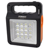 Solar Power Bank 6000mAh Bright Headlight Panel Light 3 Bulbs Portable Handle Solar Generator for Camping Travel - Extra Image