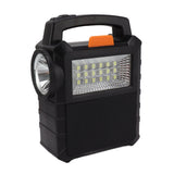 Solar Generator Multifunctional Long Lasting with Bulbs Portable Power Station for Home Backup Emergency RV Outdoor Camping - Top-Down View