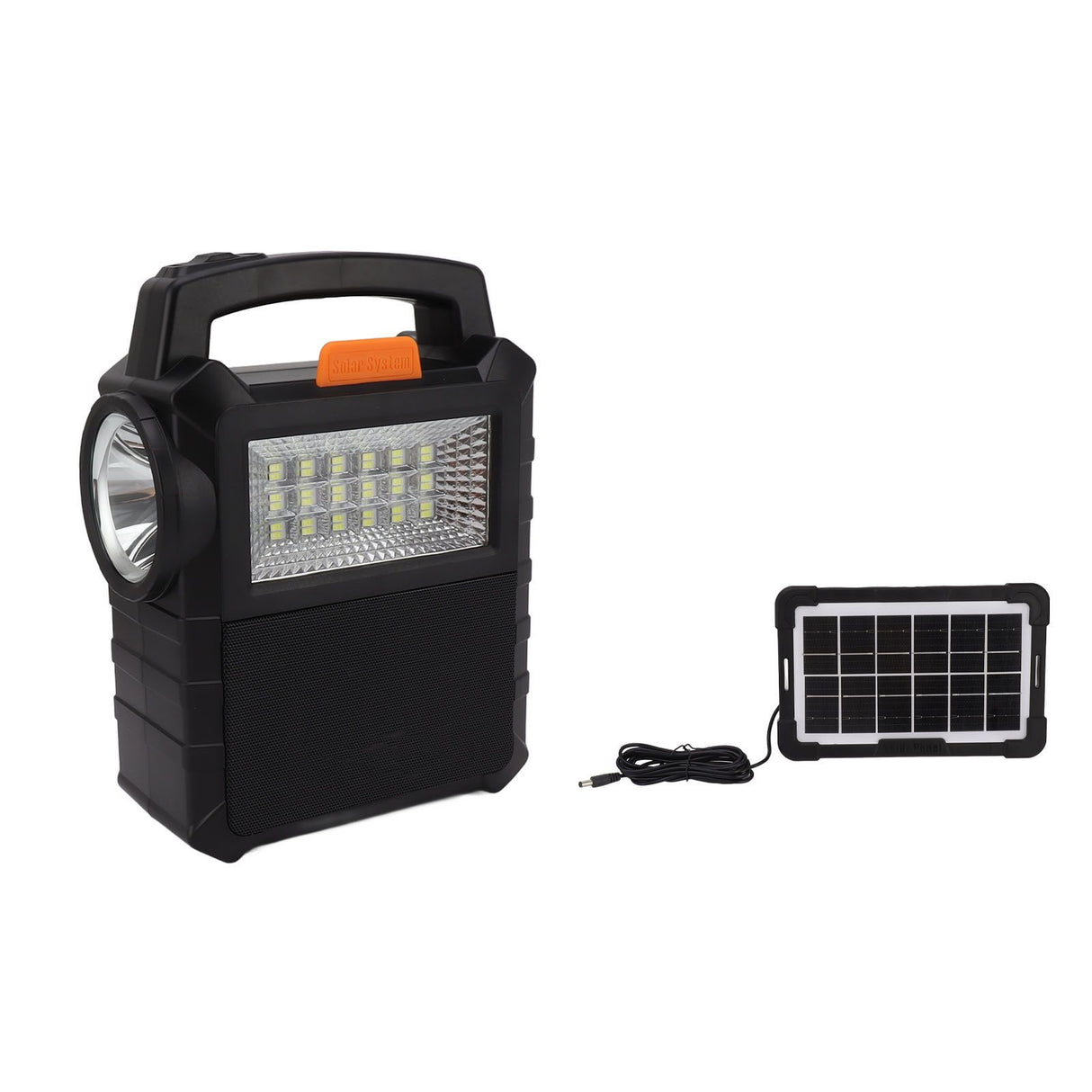 Solar Generator Multifunctional Long Lasting with Bulbs Portable Power Station for Home Backup Emergency RV Outdoor Camping