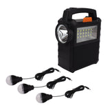 Solar Generator Multifunctional Long Lasting with Bulbs Portable Power Station for Home Backup Emergency RV Outdoor Camping - Extra Image