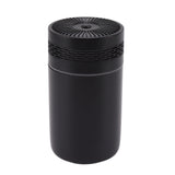 Colorful Humidifier USB Power Night Light Humidifier Mini Desktop Car Humidifier for Bedroom Office Black - Rear View