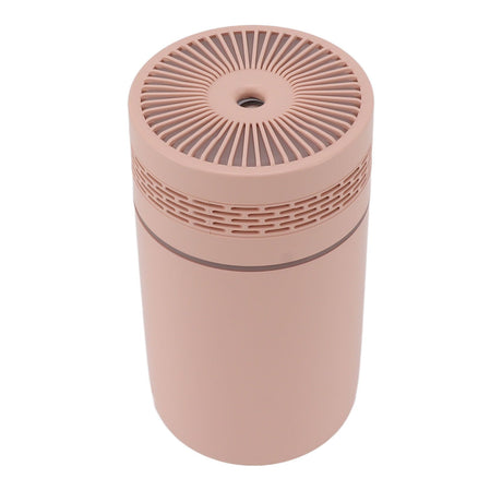 Pink mini USB humidifier with colourful LED night light, 250ml, image 9