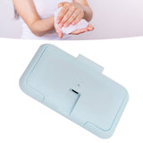 USB Wet Wipe Heater Constant Temperature Portable Baby Wipes Warmer for Household Car Outdoor Blue - Rear View