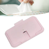 USB Wet Wipe Heater Constant Temperature Portable Baby Wipes Warmer for Household Car Outdoor Pink - 45-Degree Angle