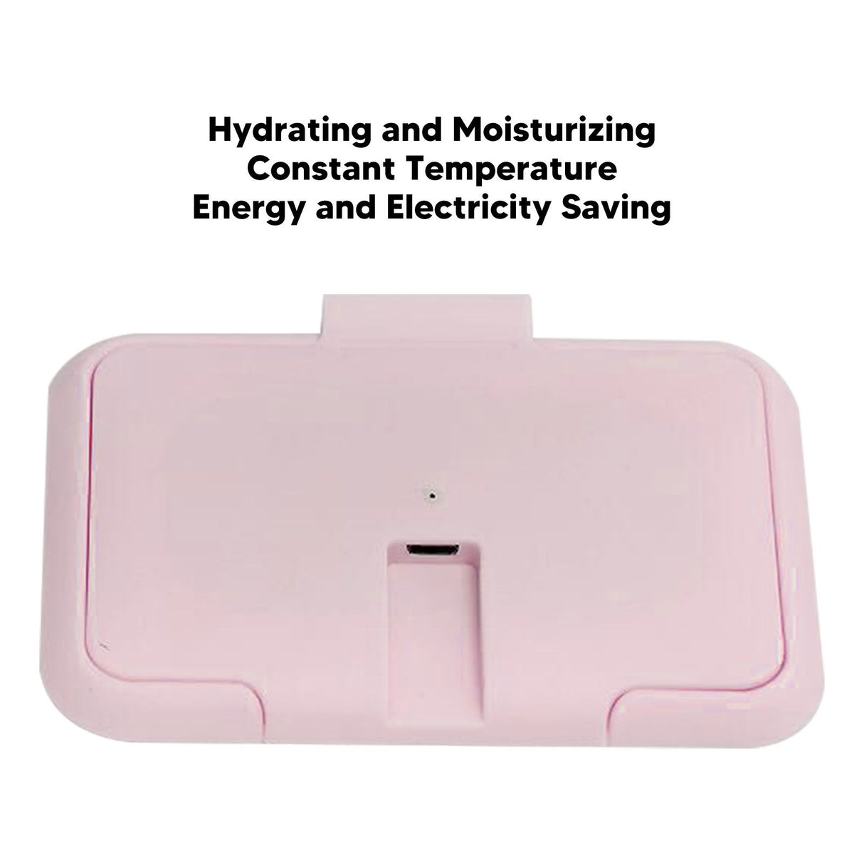 USB Wet Wipe Heater Constant Temperature Portable Baby Wipes Warmer for Household Car Outdoor Pink