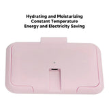 USB Wet Wipe Heater Constant Temperature Portable Baby Wipes Warmer for Household Car Outdoor Pink