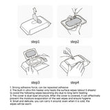 USB Wet Wipe Heater Constant Temperature Portable Baby Wipes Warmer for Household Car Outdoor Pink