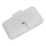 USB Wet Wipe Heater Constant Temperature Portable Baby Wipes Warmer for Household Car Outdoor White - Side View