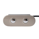 Electric Recliner Controller Zinc Alloy 2 Button 5 Pin Electric Sofa Lift Chair Hand Control Button Switch for Replacement - Top-Down View