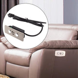 5 Pin Lift Chair Power Recliner Hand Control Electric Sofa Remote Hand Control USB Type C Charging Port