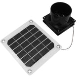 20W Solar Panel Exhaust Fan Kit with Protective Net 6 Inch Portable Solar Powered Fan for Pet Chicken House