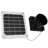 20W Solar Panel Exhaust Fan Kit with Protective Net 6 Inch Portable Solar Powered Fan for Pet Chicken House