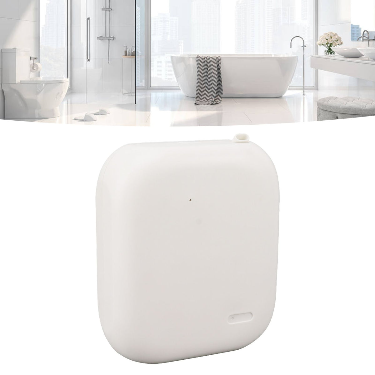 Battery Essential Oil Diffuser Home Mini Fan Fragrance Diffuser Intelligent Aromatherapy Diffuser White