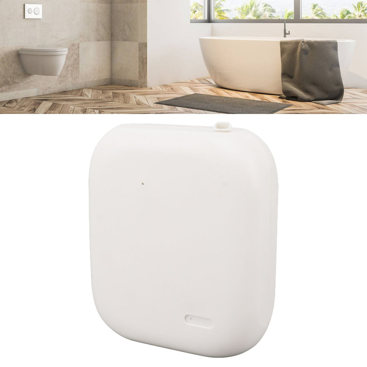 Battery Essential Oil Diffuser Home Mini Fan Fragrance Diffuser Intelligent Aromatherapy Diffuser White