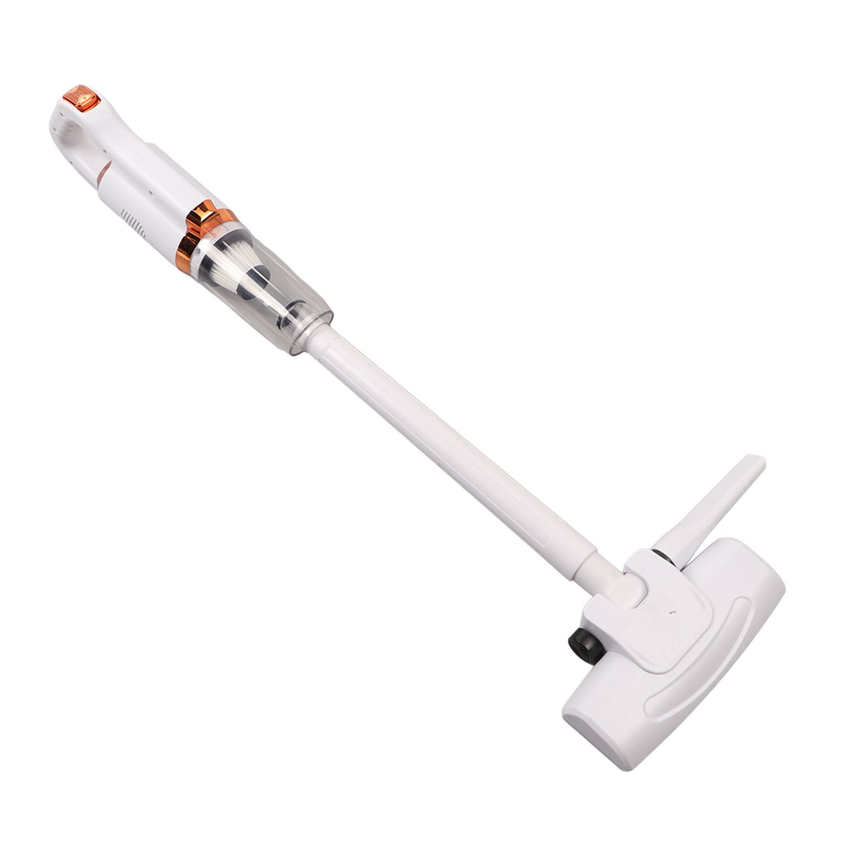 Cordless Vacuum Cleaner Lightweight Stick Vacuum with 8500PA Strong Suction 500ml Dust Cup Handheld Vacuum for Hard Floor Carpet White