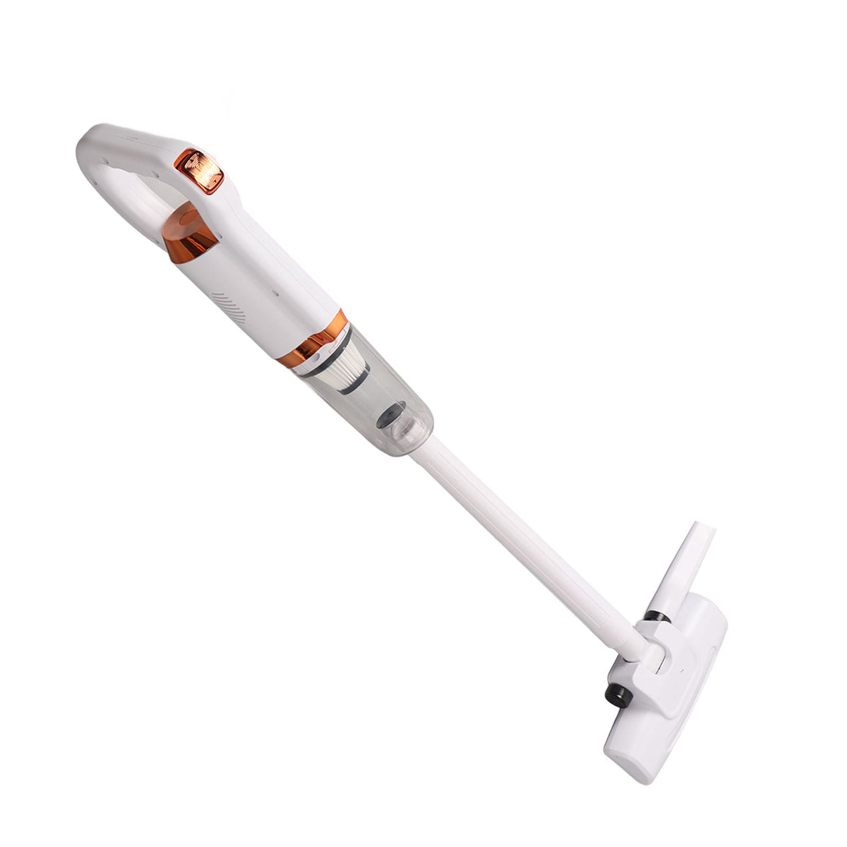Cordless Vacuum Cleaner Lightweight Stick Vacuum with 8500PA Strong Suction 500ml Dust Cup Handheld Vacuum for Hard Floor Carpet White