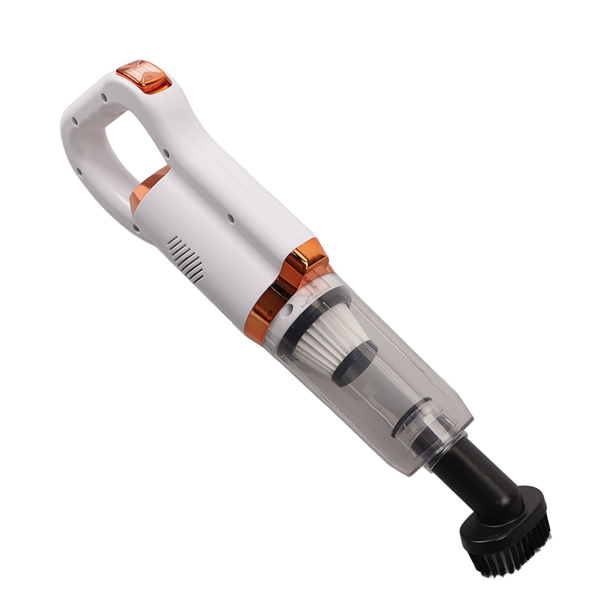 Cordless Vacuum Cleaner Lightweight Stick Vacuum with 8500PA Strong Suction 500ml Dust Cup Handheld Vacuum for Hard Floor Carpet White