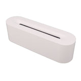 Flame Diffusers 7 Colors USB Portable Practical Simple Operation Fire Air Humidifier for Room Bedroom Office White - 45-Degree Angle