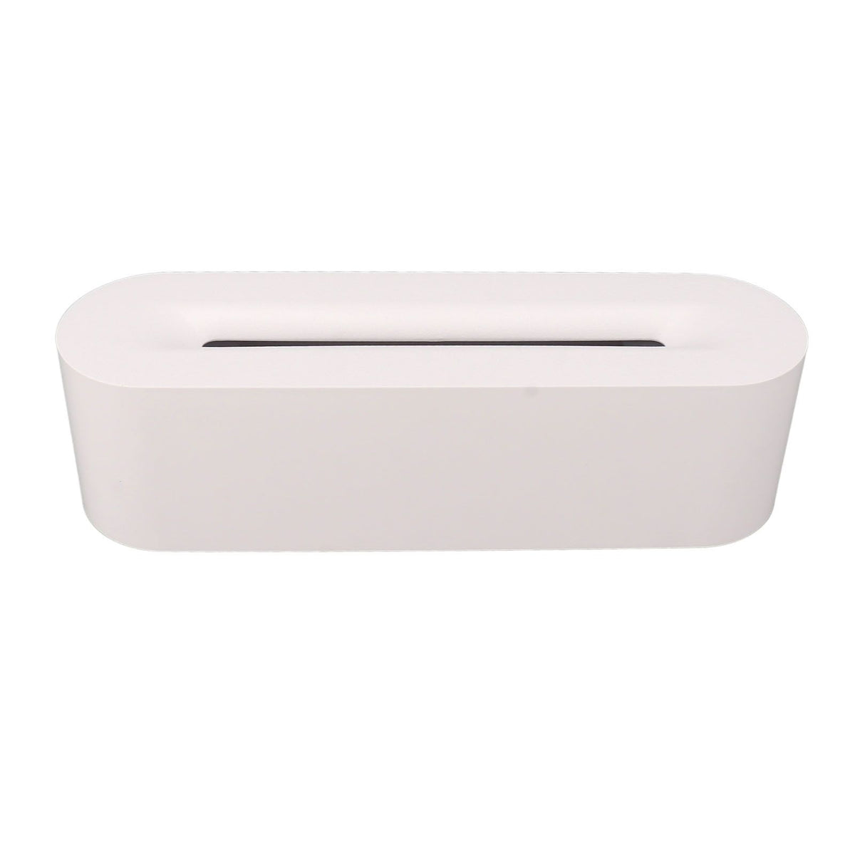 Flame Diffusers 7 Colors USB Portable Practical Simple Operation Fire Air Humidifier for Room Bedroom Office White