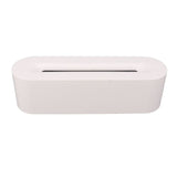 Flame Diffusers 7 Colors USB Portable Practical Simple Operation Fire Air Humidifier for Room Bedroom Office White