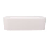 Flame Diffusers 7 Colors USB Portable Practical Simple Operation Fire Air Humidifier for Room Bedroom Office White - Low Angle