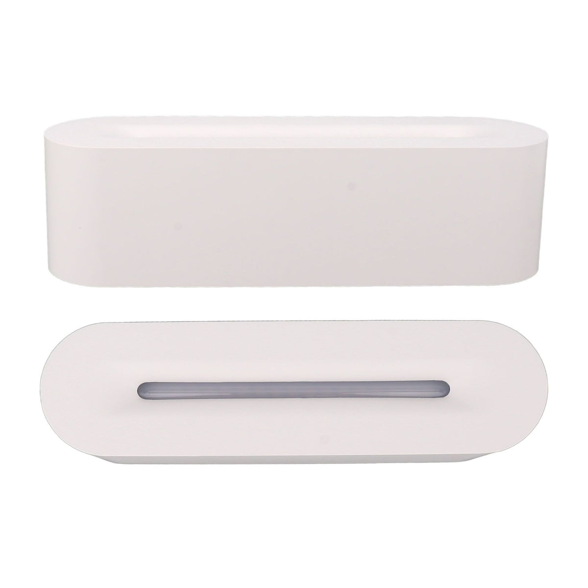 Flame Diffusers 7 Colors USB Portable Practical Simple Operation Fire Air Humidifier for Room Bedroom Office White
