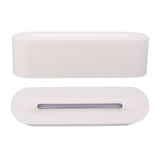 Flame Diffusers 7 Colors USB Portable Practical Simple Operation Fire Air Humidifier for Room Bedroom Office White