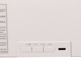 Flame Diffusers 7 Colors USB Portable Practical Simple Operation Fire Air Humidifier for Room Bedroom Office White - Extra Image