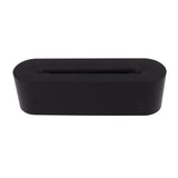 Flame Diffusers 7 Colors USB Portable Practical Simple Operation Fire Air Humidifier for Room Bedroom Office Black - Top-Down View