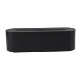 Flame Diffusers 7 Colors USB Portable Practical Simple Operation Fire Air Humidifier for Room Bedroom Office Black