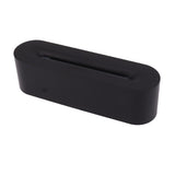 Flame Diffusers 7 Colors USB Portable Practical Simple Operation Fire Air Humidifier for Room Bedroom Office Black